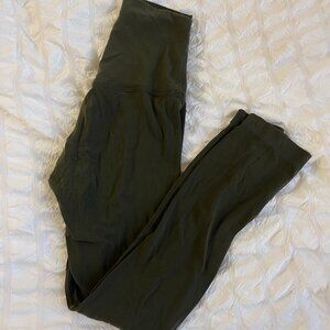 Lululemon Dark Olive Align Leggings Size 0
